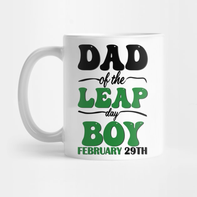 Dad Of The Leap Day Boy February 29th by mdr design